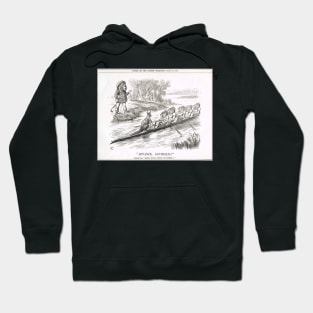 Advance Australia Punch Cartoon by John Tenniel 1891 Hoodie